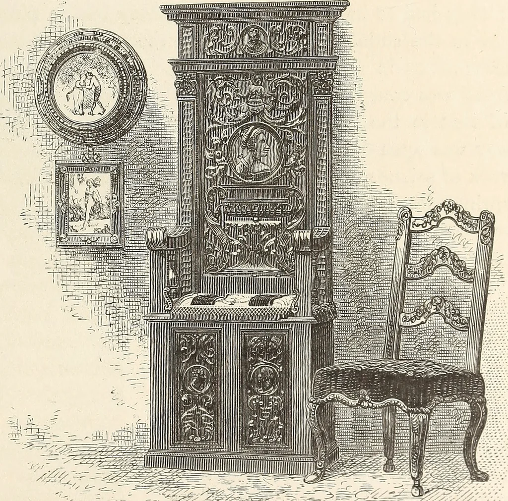 An illustration from Art decoration applied to furniture, 1878, leaf 36