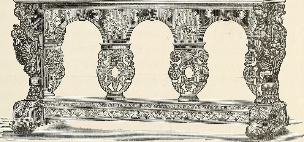 An illustration from Art decoration applied to furniture, 1878, leaf 48