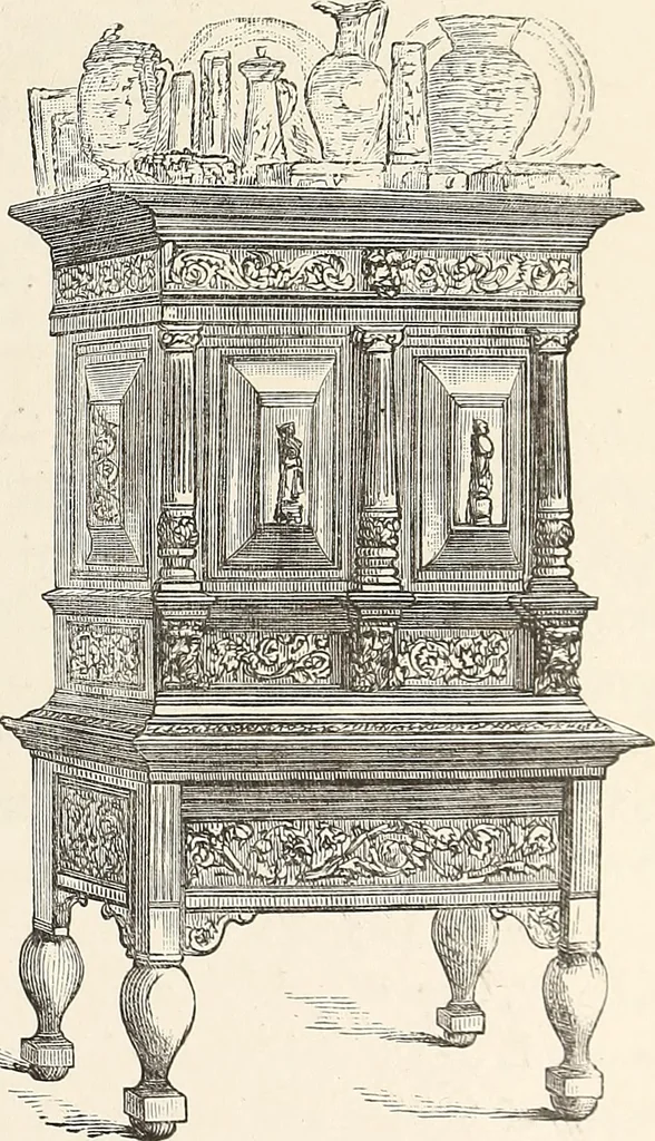 An illustration from Art decoration applied to furniture, 1878, leaf 54