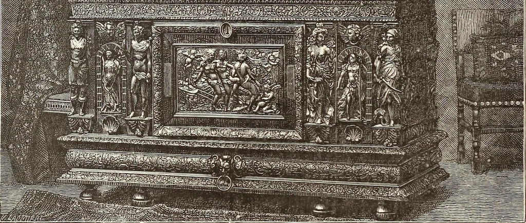 An illustration from Art decoration applied to furniture, 1878, leaf 65