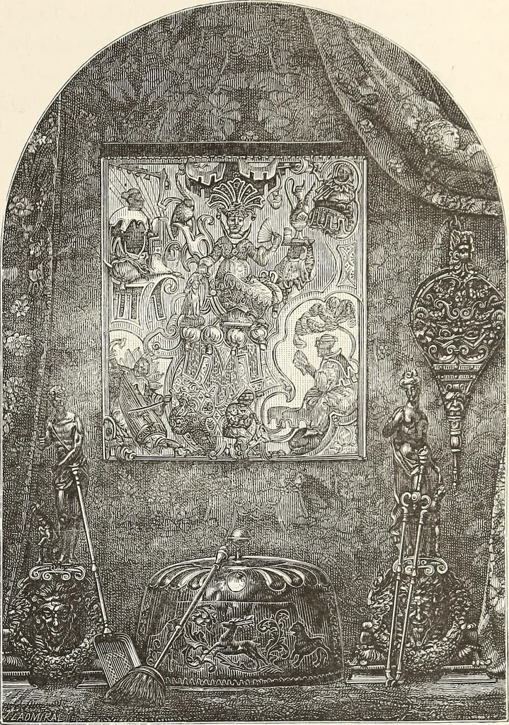 An illustration from Art decoration applied to furniture, 1878, leaf 68