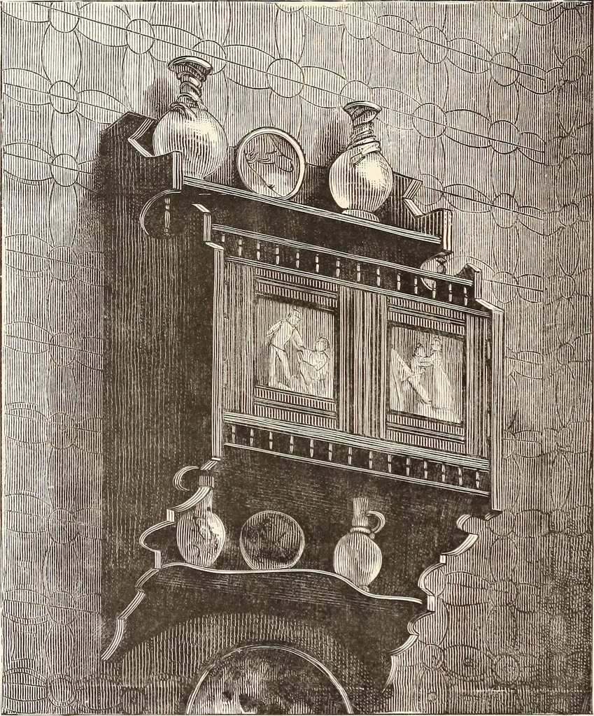 An illustration from Art decoration applied to furniture, 1878, leaf 69