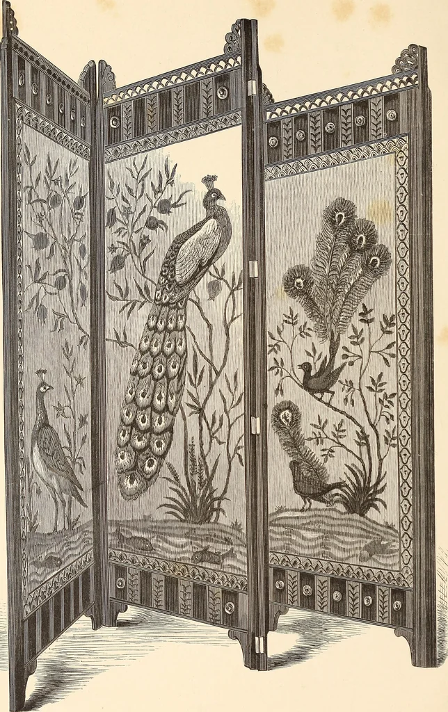 An illustration from Art decoration applied to furniture, 1878, leaf 7
