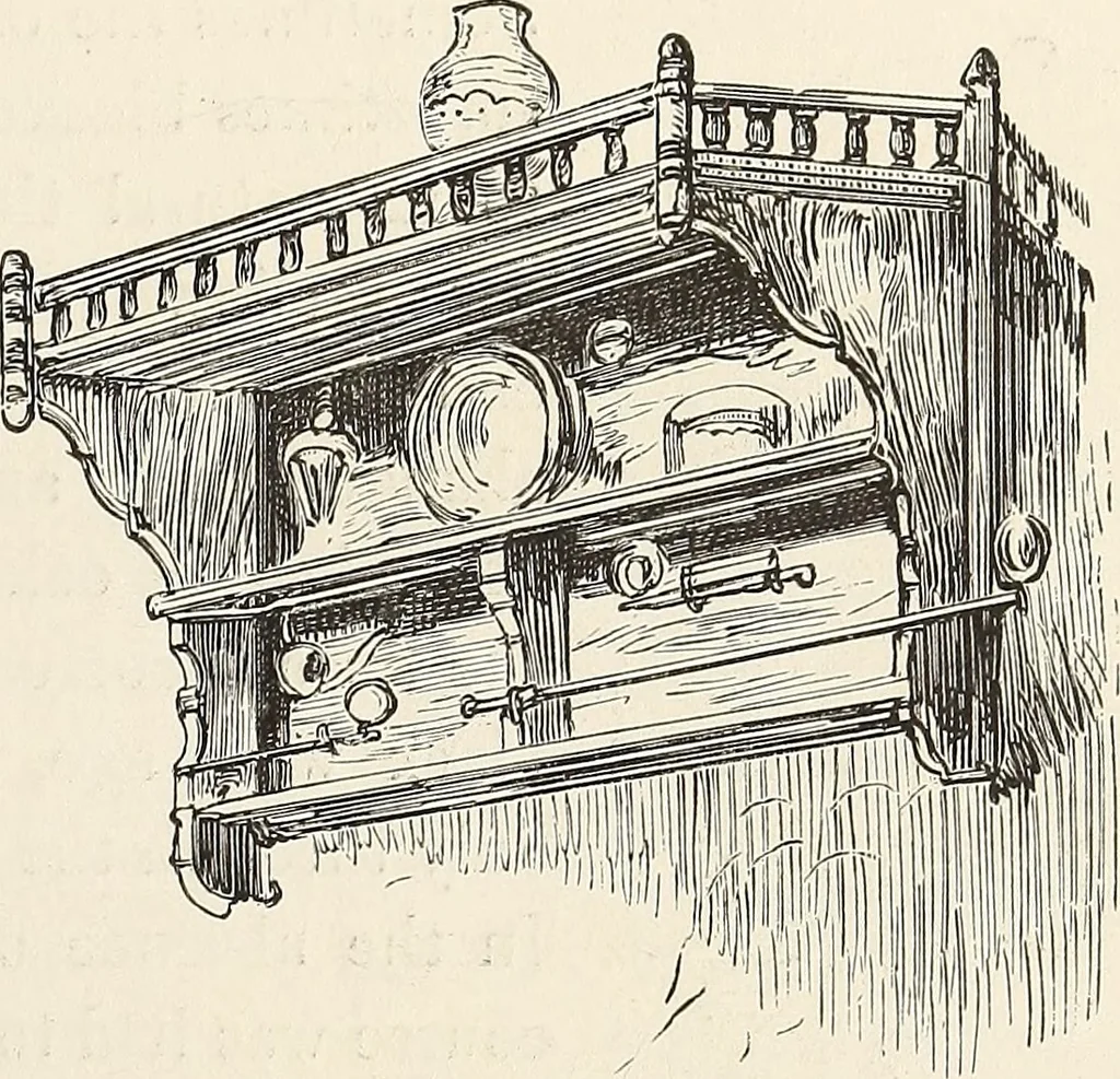 An illustration from Art decoration applied to furniture, 1878, leaf 70