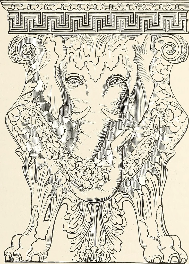 An illustration from Art decoration applied to furniture, 1878, leaf 74