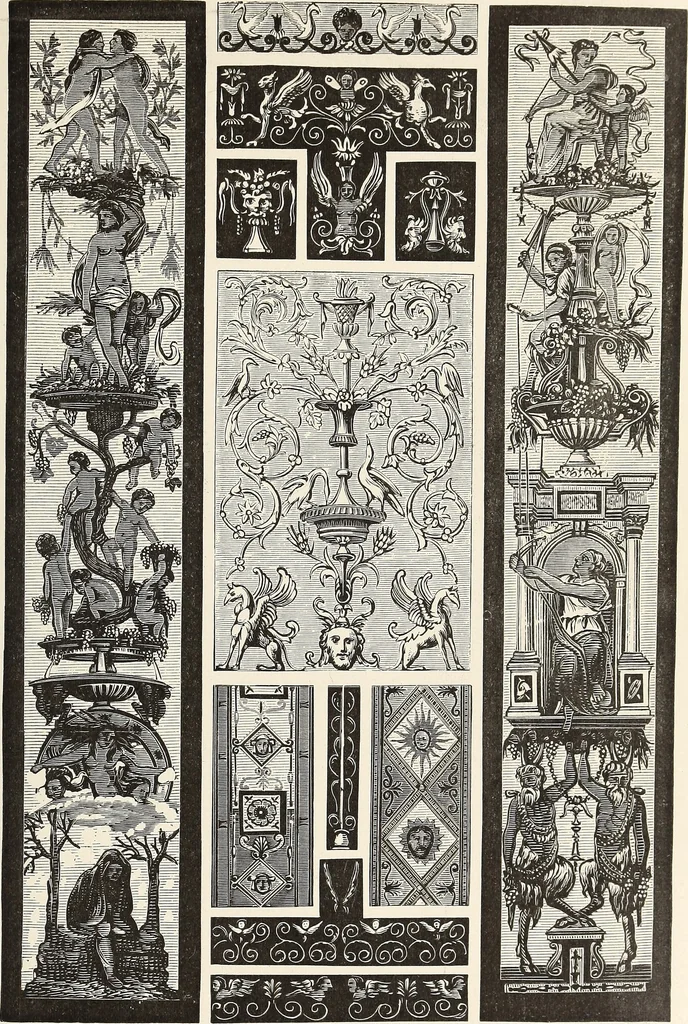 An illustration from Art decoration applied to furniture, 1878, leaf 80