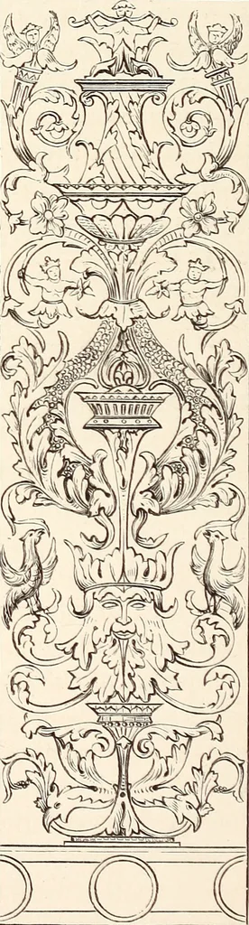 An illustration from Art decoration applied to furniture, 1878, leaf 93