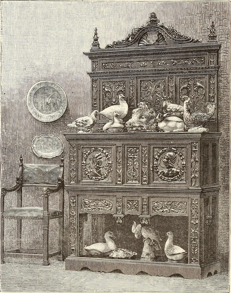 An illustration from Art decoration applied to furniture, 1878, leaf 95