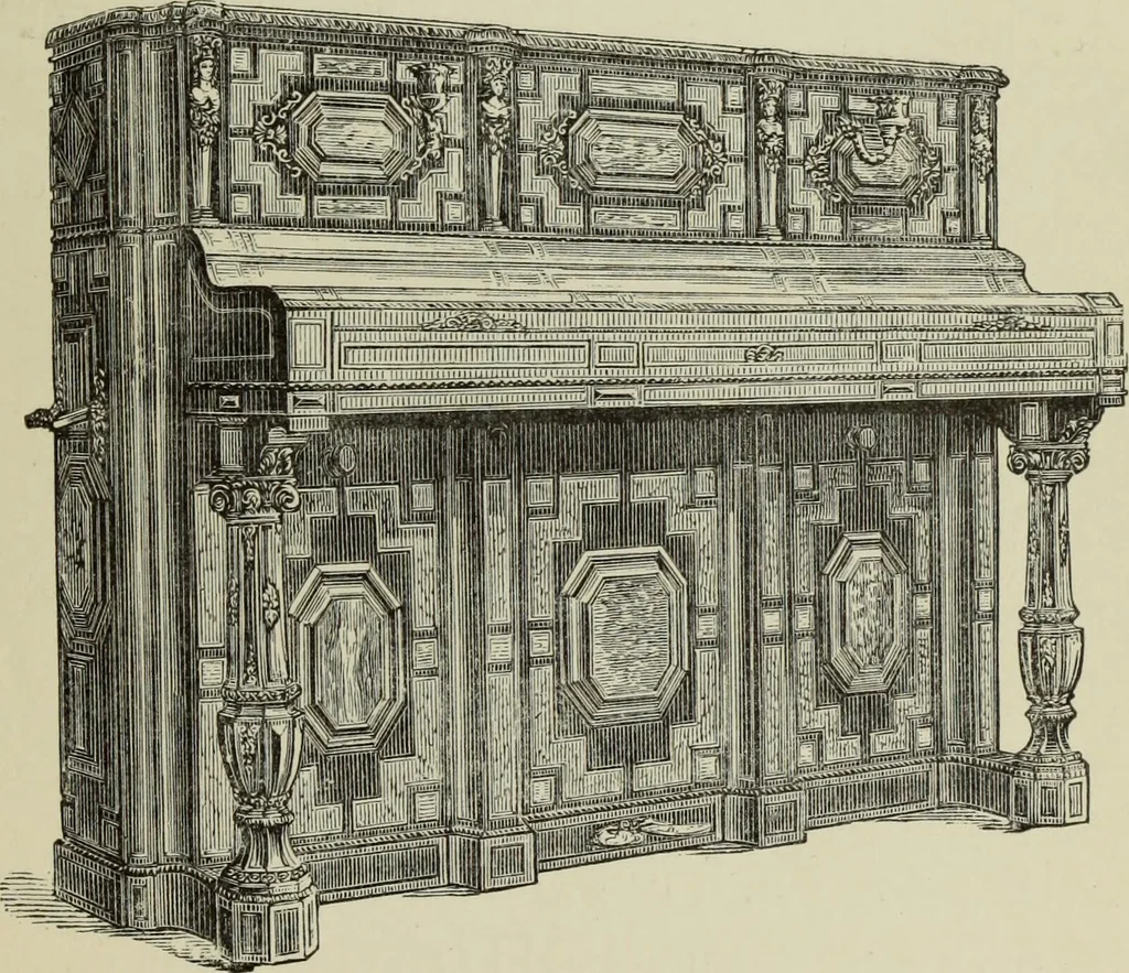 An illustration from Art decoration applied to furniture, 1877, leaf 100