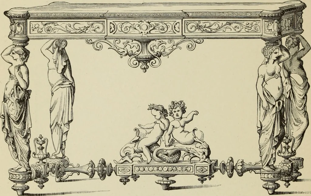 An illustration from Art decoration applied to furniture, 1877, leaf 103