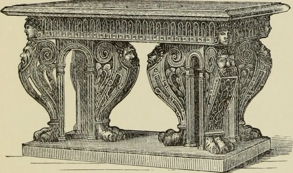An illustration from Art decoration applied to furniture, 1877, leaf 111
