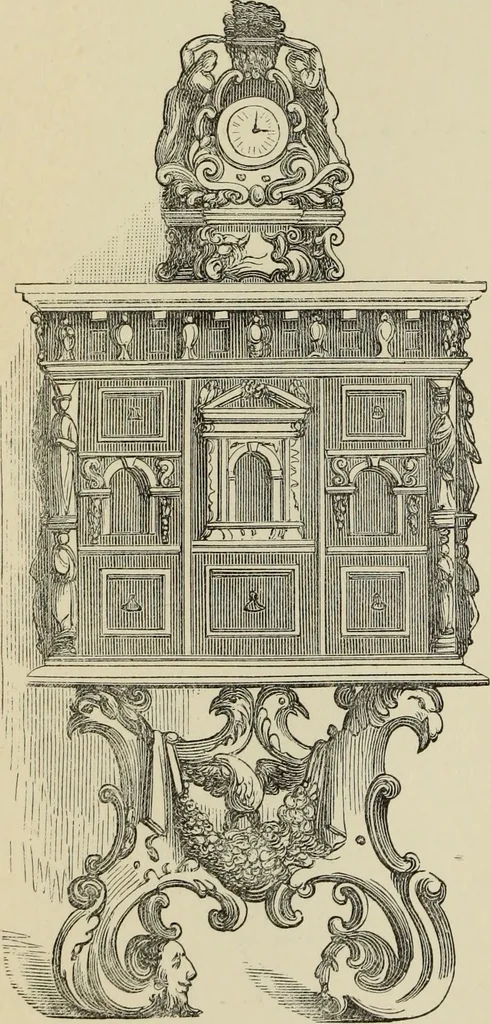 An illustration from Art decoration applied to furniture, 1877, leaf 115