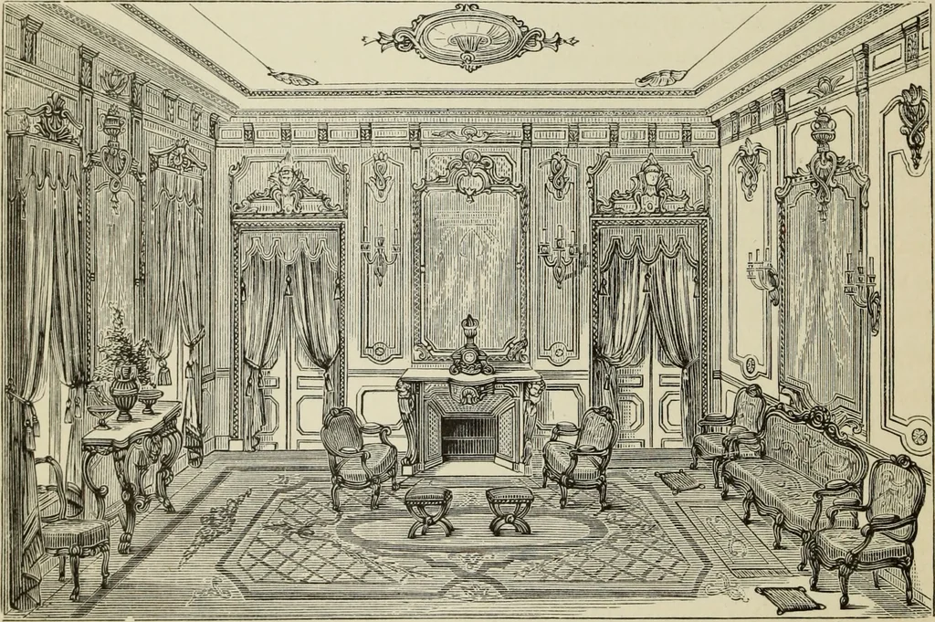 An illustration from Art decoration applied to furniture, 1877, leaf 123