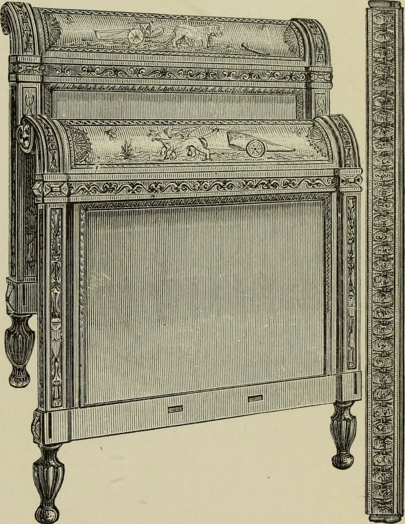 An illustration from Art decoration applied to furniture, 1877, leaf 144