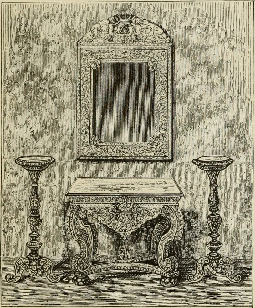 An illustration from Art decoration applied to furniture, 1877, leaf 159