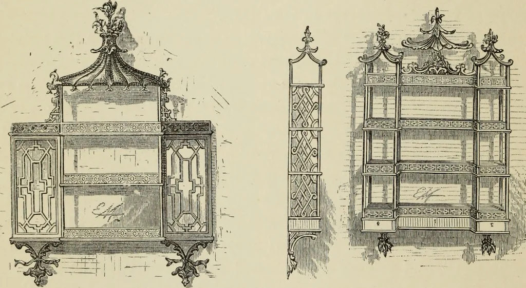 An illustration from Art decoration applied to furniture, 1877, leaf 161