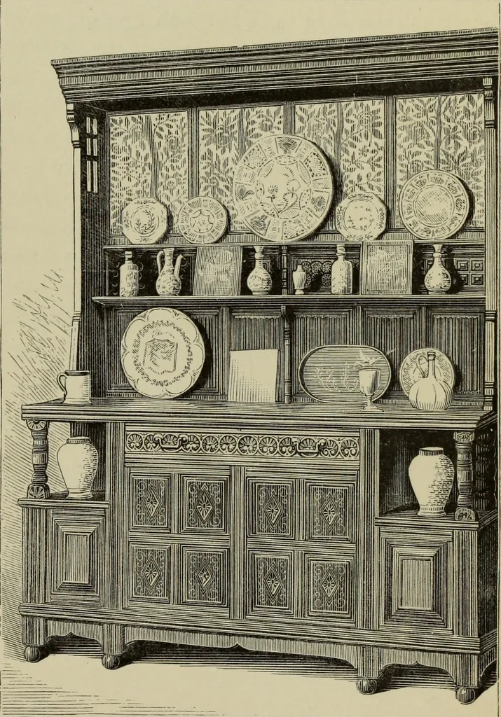 An illustration from Art decoration applied to furniture, 1877, leaf 164