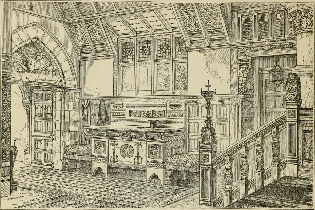 An illustration from Art decoration applied to furniture, 1877, leaf 193