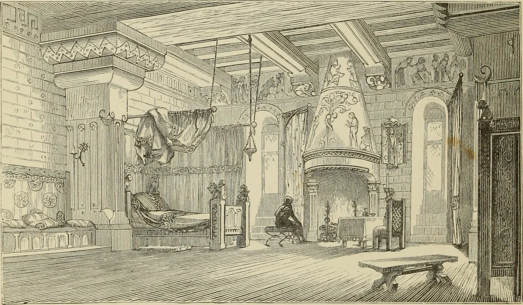 An illustration from Art decoration applied to furniture, 1877, leaf 21