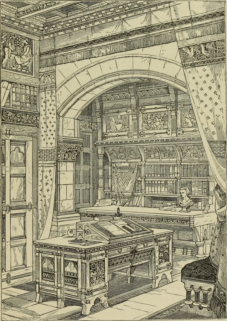 An illustration from Art decoration applied to furniture, 1877, leaf 218