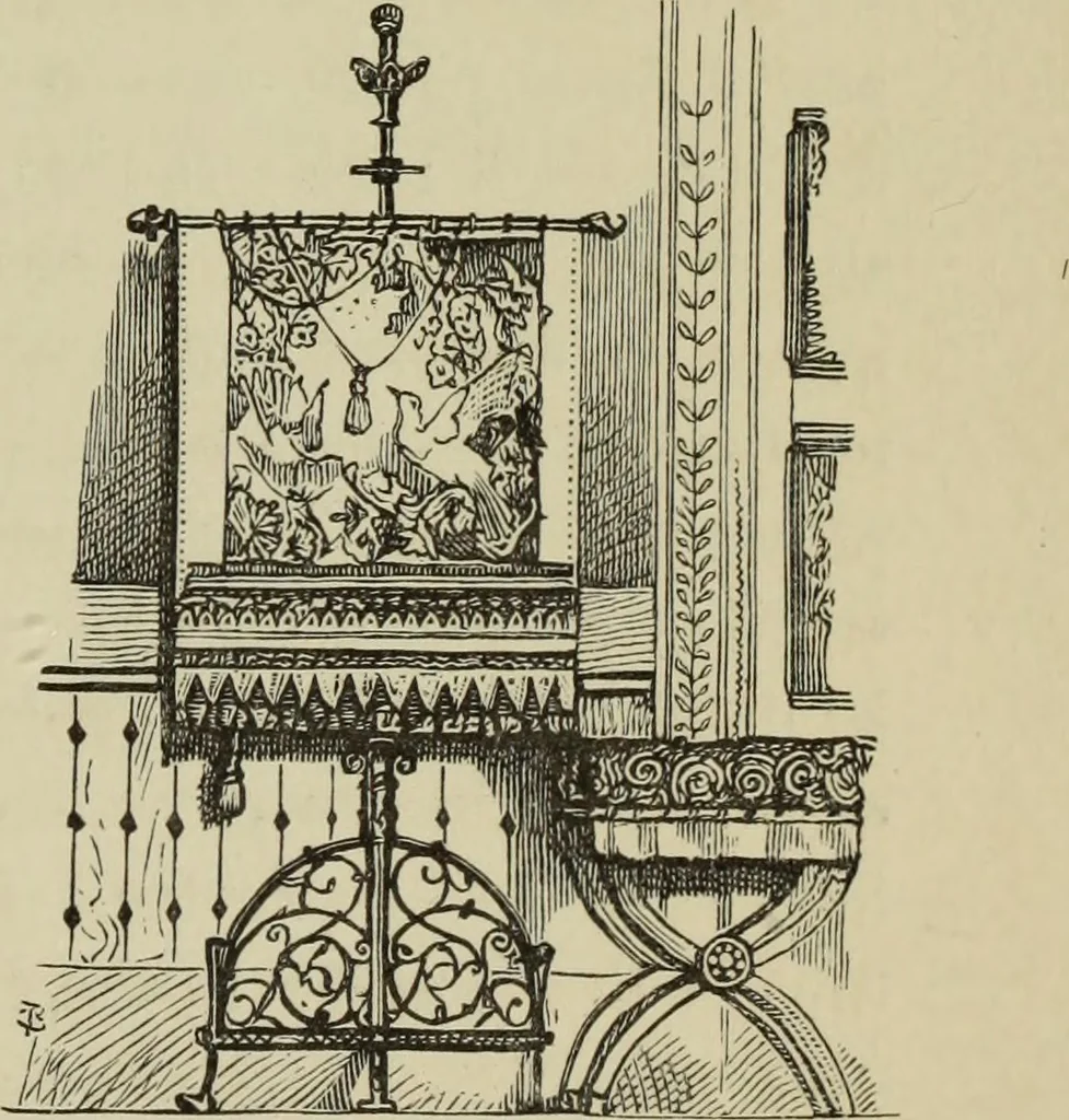 An illustration from Art decoration applied to furniture, 1877, leaf 226