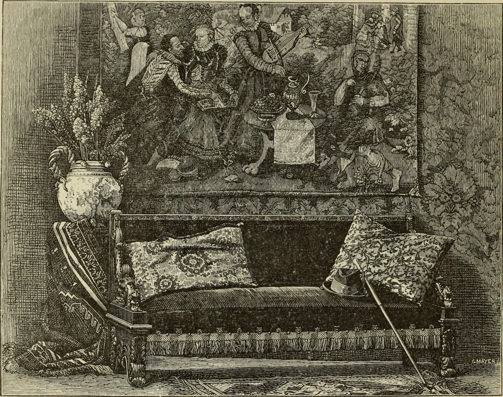 An illustration from Art decoration applied to furniture, 1877, leaf 33