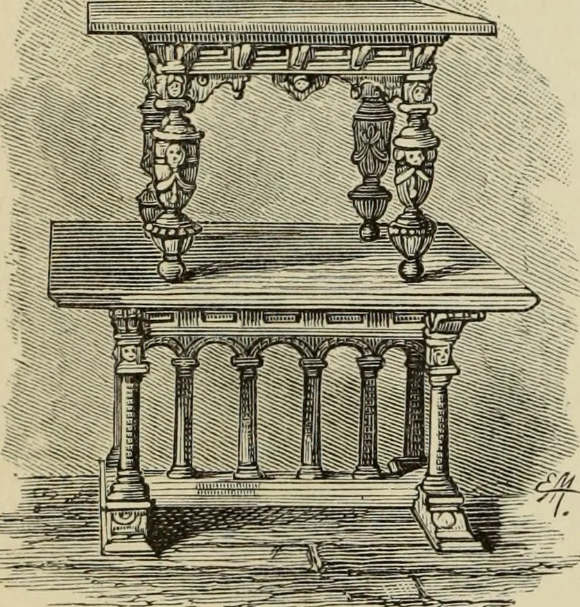 An illustration from Art decoration applied to furniture, 1877, leaf 49