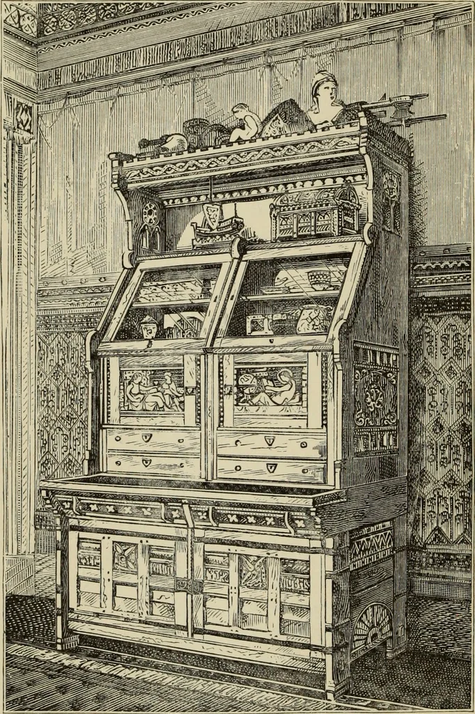 An illustration from Art decoration applied to furniture, 1877, leaf 53