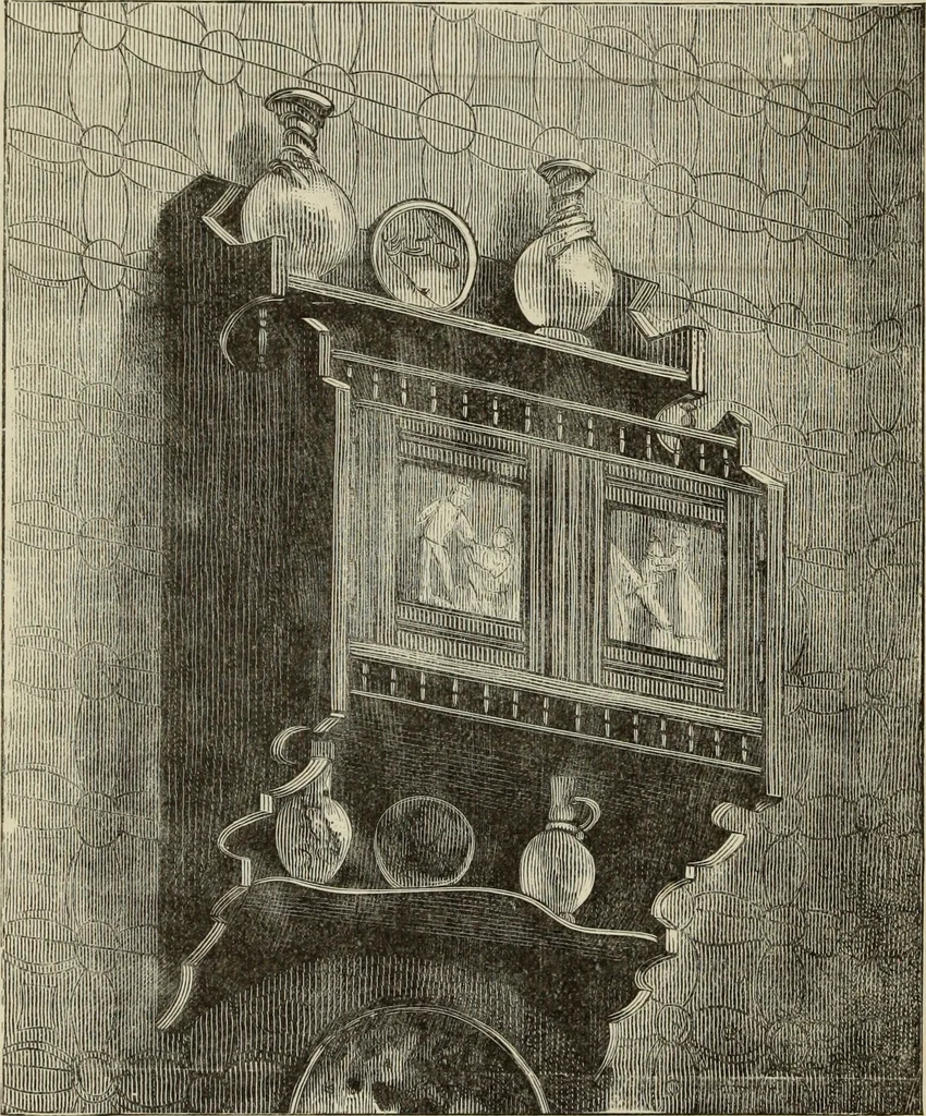 An illustration from Art decoration applied to furniture, 1877, leaf 69