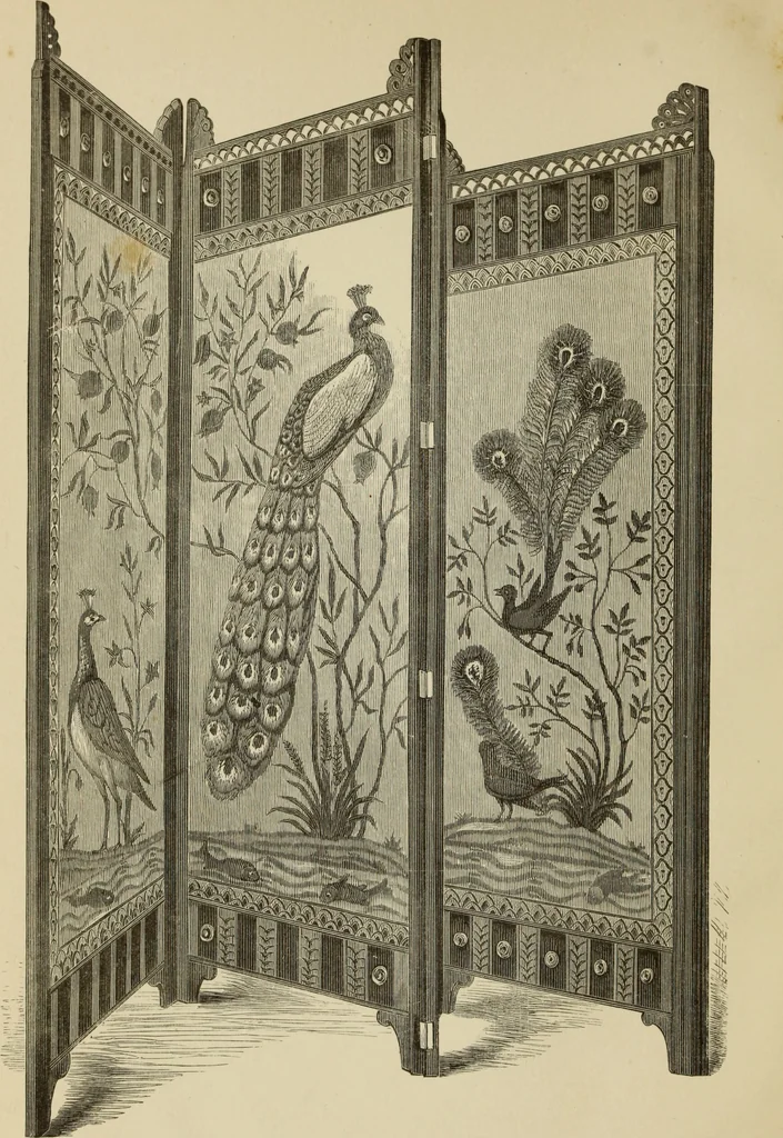 An illustration from Art decoration applied to furniture, 1877, leaf 7