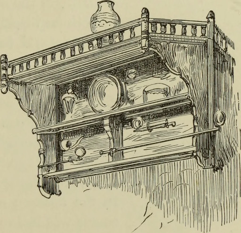 An illustration from Art decoration applied to furniture, 1877, leaf 70