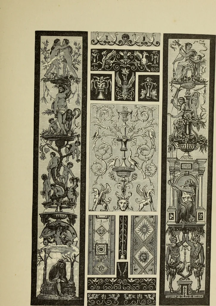An illustration from Art decoration applied to furniture, 1877, leaf 80