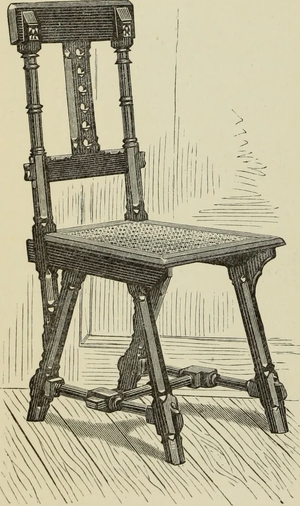 An illustration from Art decoration applied to furniture, 1877, leaf 89