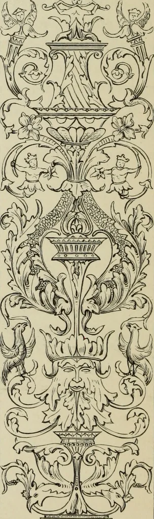 An illustration from Art decoration applied to furniture, 1877, leaf 93