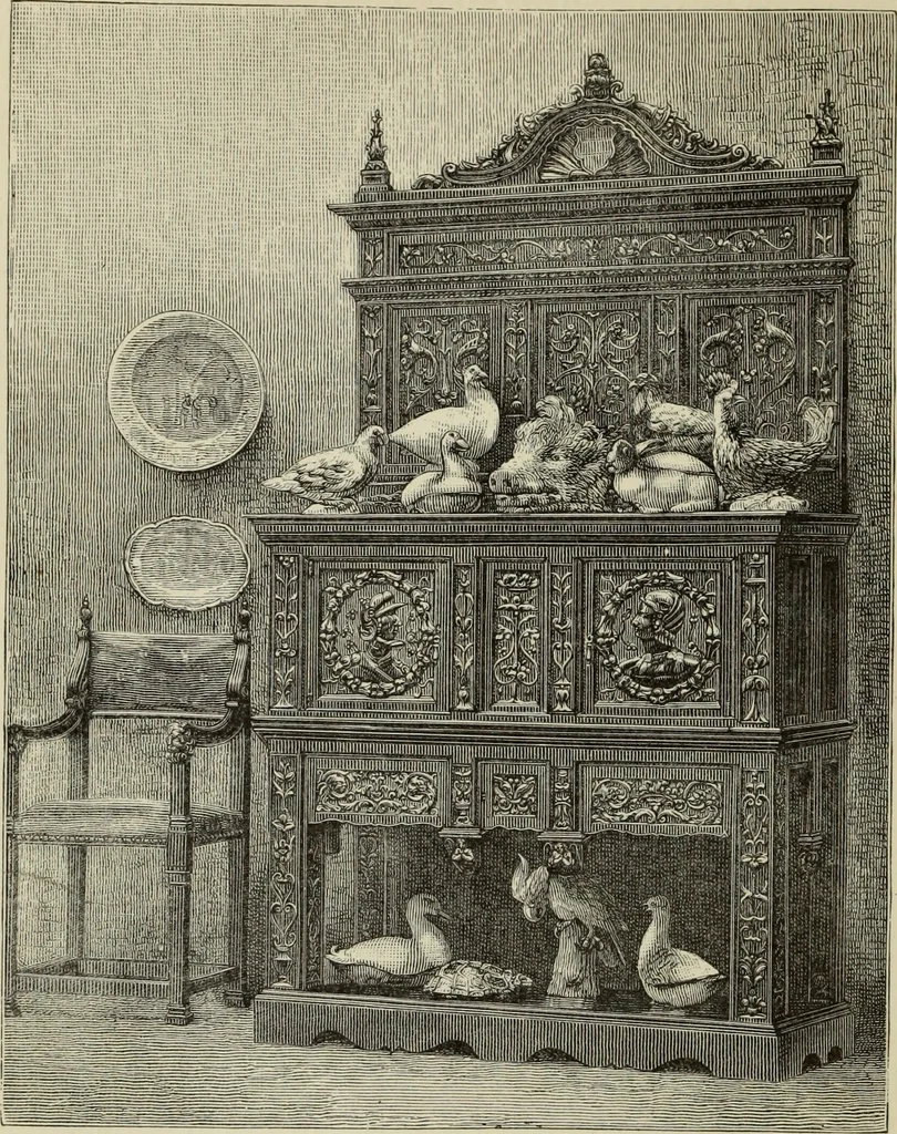 An illustration from Art decoration applied to furniture, 1877, leaf 95