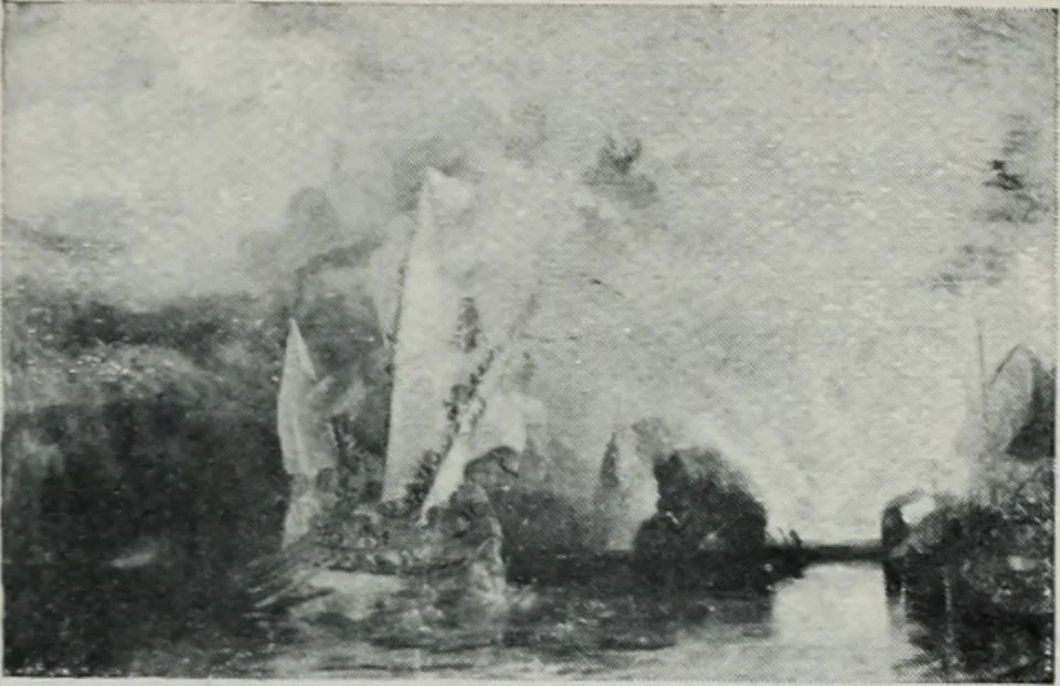 An illustration from Art and democracy, 1910, leaf 24