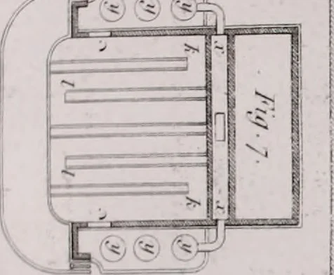 An illustration from Art du chauffage domestique et de la cuisson économique des alimens, 1828, leaf 93