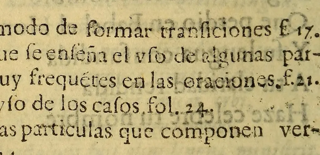 An illustration from Arte de la lengua general del Ynga llamada qquechhua. Compuesto por el Bac. D. Estevan Sancho de Melgar natural de esta Ciudad de los Reyes cathedratico de dicha lengua en esta Santa Iglesia Metropolitana, y examinador synodal de ella en este arc̦obispado., 1691, leaf 26
