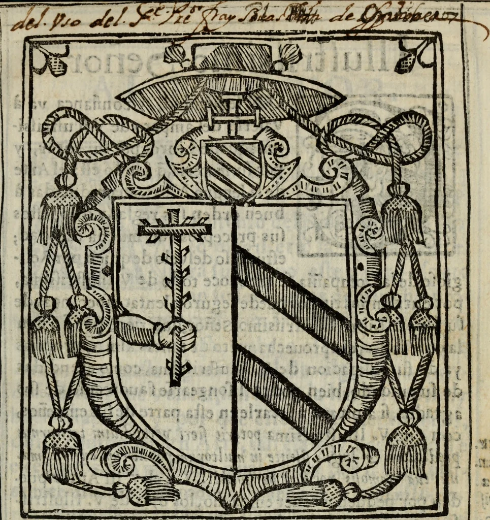 An illustration from Arte de la lengua mexicana con la declaración de las adverbios della.., 1645, leaf 12