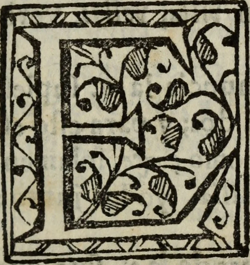 An illustration from Arte de la lengua mexicana con la declaración de las adverbios della.., 1645, leaf 16