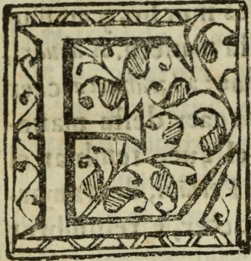An illustration from Arte de la lengua mexicana con la declaración de las adverbios della.., 1645, leaf 165