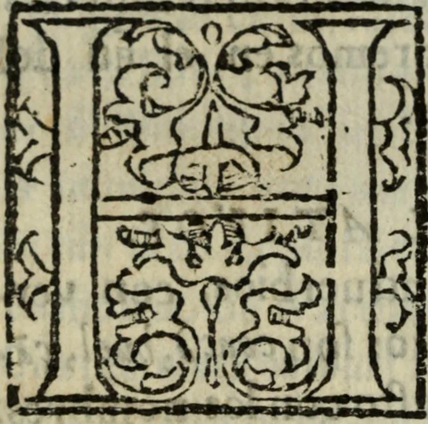 An illustration from Arte de la lengua mexicana con la declaración de las adverbios della.., 1645, leaf 191