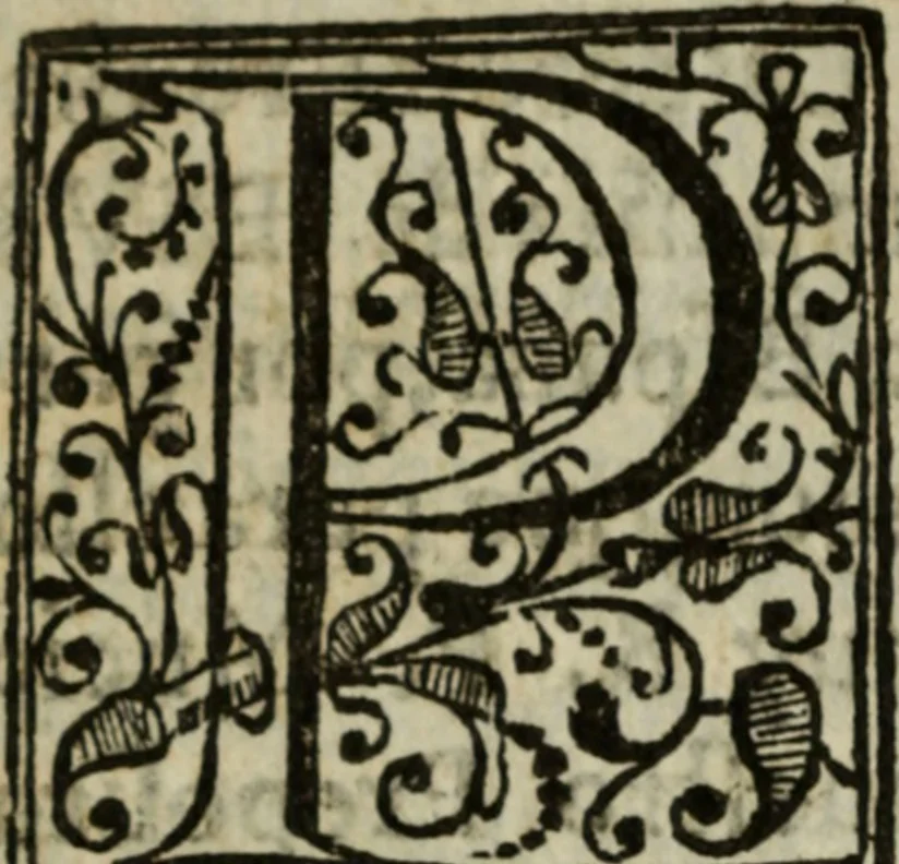 An illustration from Arte de la lengua mexicana con la declaración de las adverbios della.., 1645, leaf 9