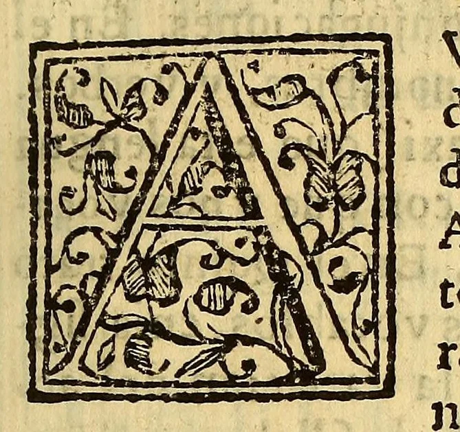 An illustration from Arte de la lengua mexicana con la declaracion de los aduerbios della., 1645, leaf 15