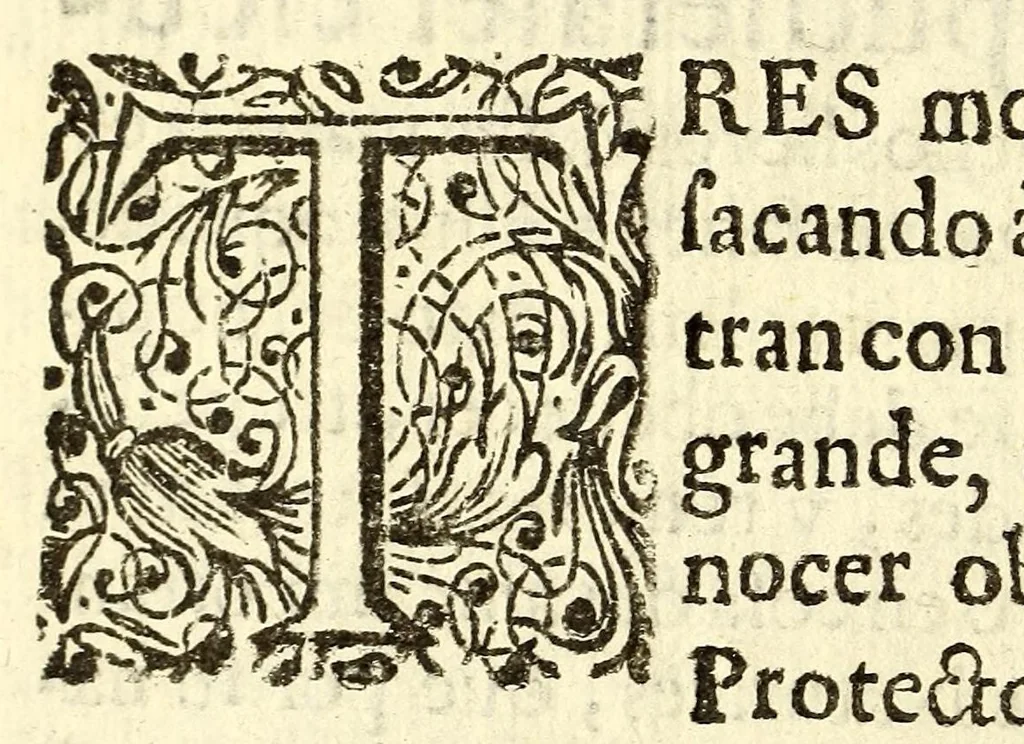 An illustration from Arte de lengua mexicana, : dispuesto por orden, y mandato de N. Rmo P. Fr. Francisco Treviño, predicador theologo, padre de la santa Provincia de Burgos, y comissario general de todas las de la Nueva-España, y por el reverendo, y venerable diffinitorio de la Provincia del Santo Evangelio. Dedicado al bienaventurado San Antonio de Padua., 1673, leaf 16