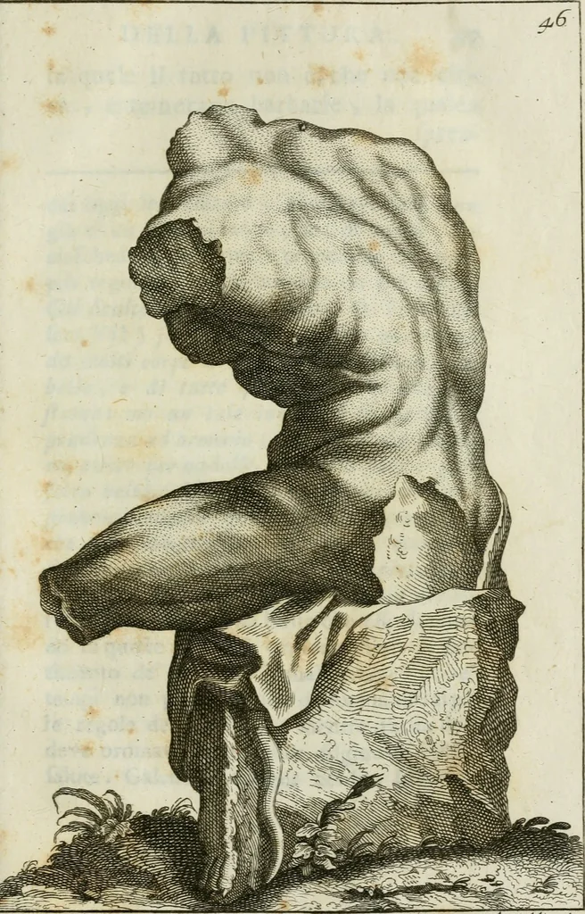 An illustration from L'arte della pittura, 1775, leaf 98
