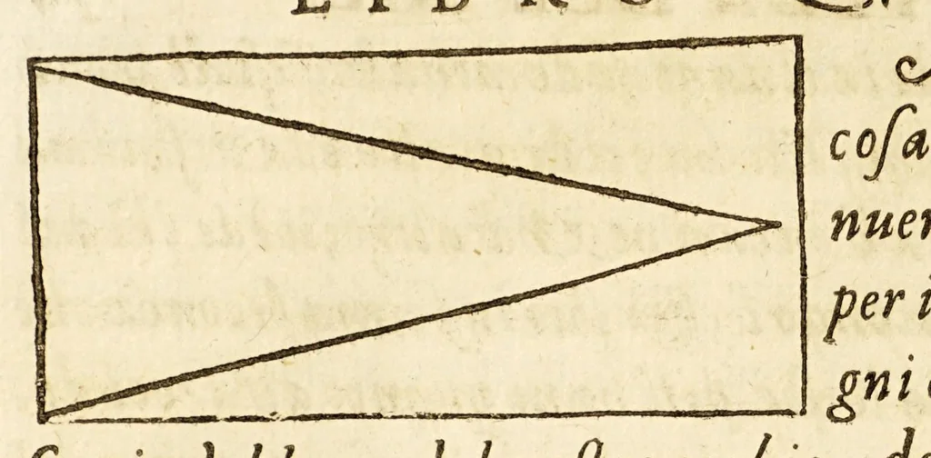 An illustration from Arte del nauigare, 1609, leaf 174