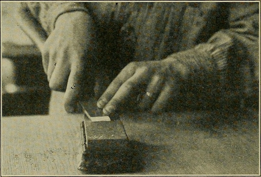 An illustration from Art and education in wood-turning;, 1921, leaf 19