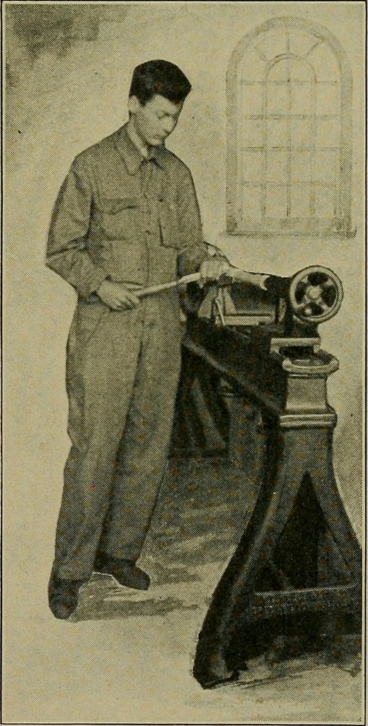 An illustration from Art and education in wood-turning;, 1921, leaf 22