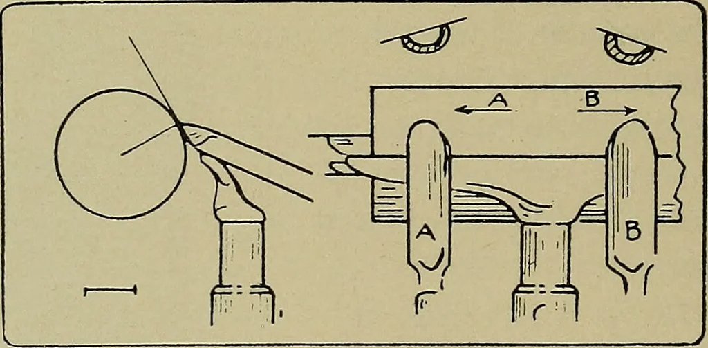 An illustration from Art and education in wood-turning;, 1921, leaf 23